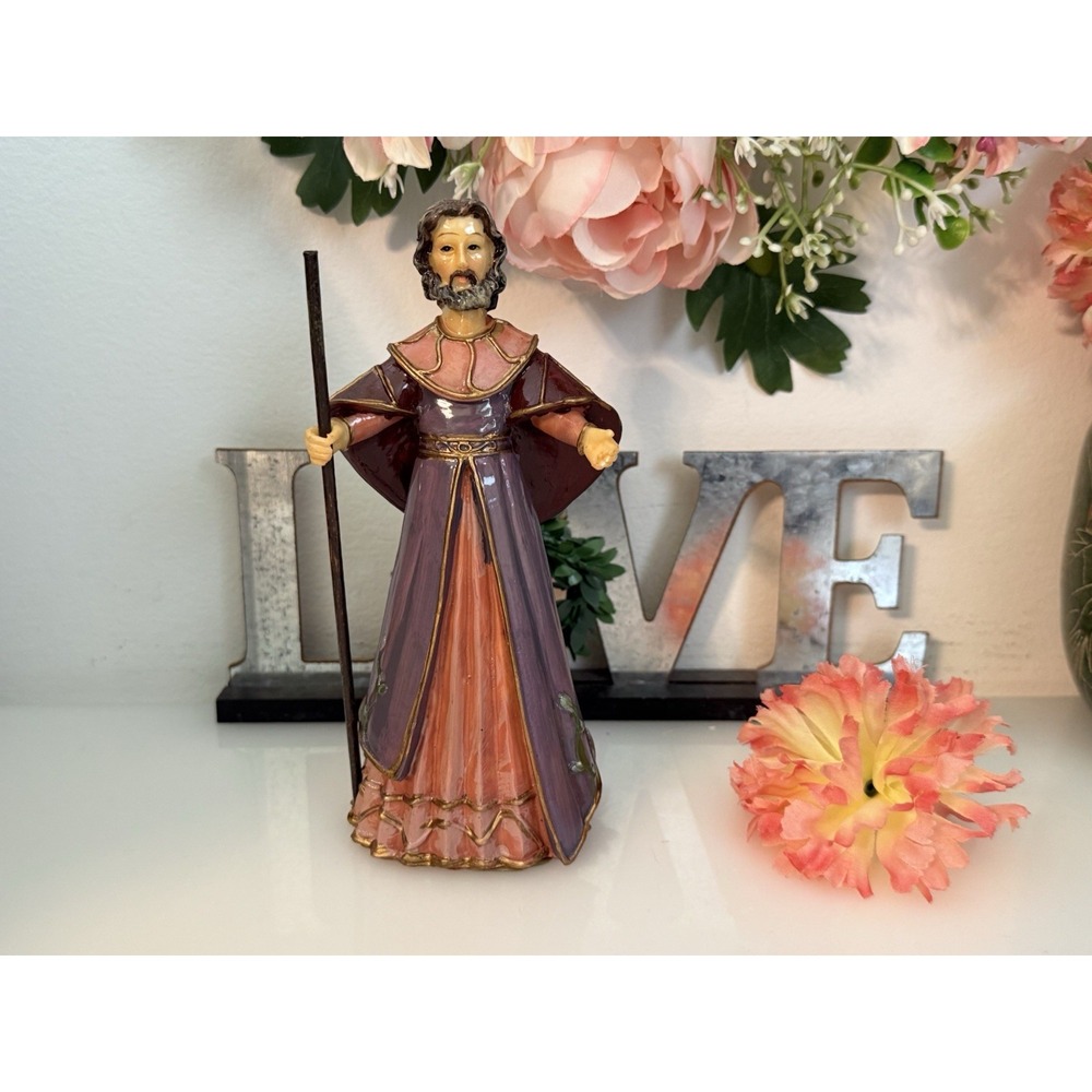 Vintage Greenbrier International Joseph Resin Nativity Replacement Piece 7"‎ EUC